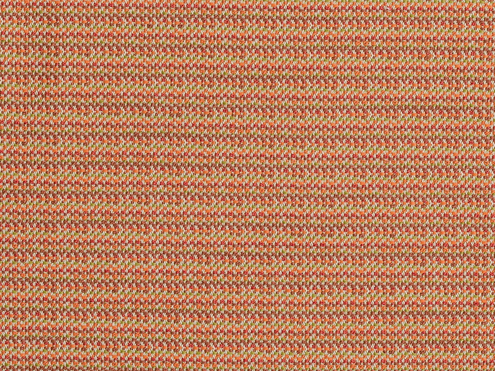 Orange Outdoor Upholstery Fabrics - Linen Look & Woven