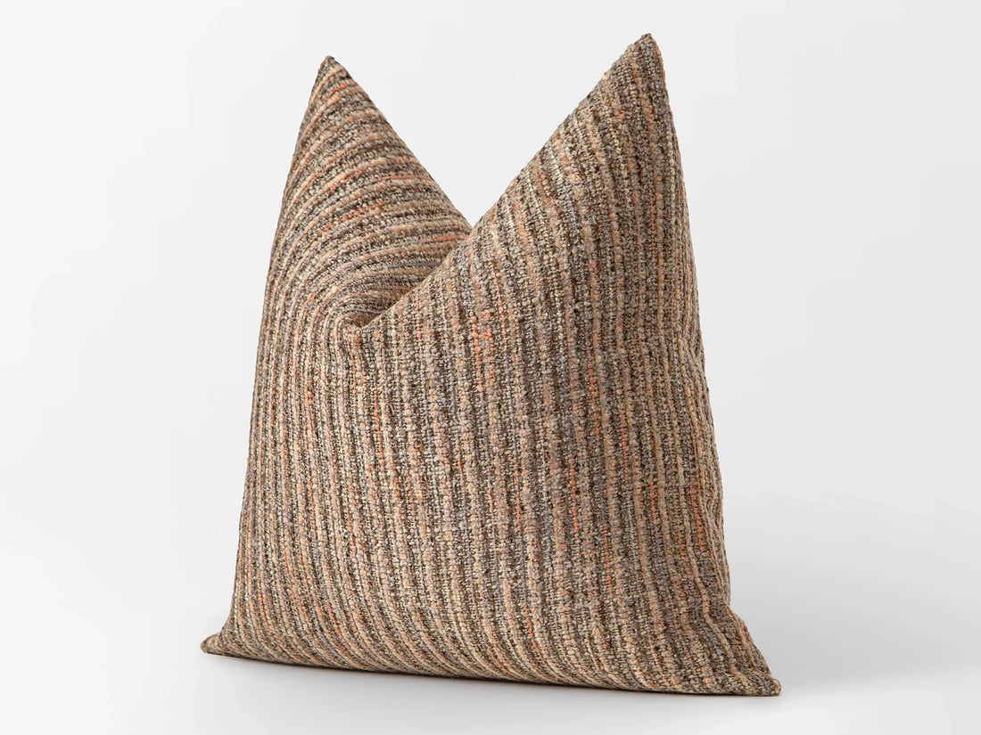 Colorful Rustic Textured Pillow Cover