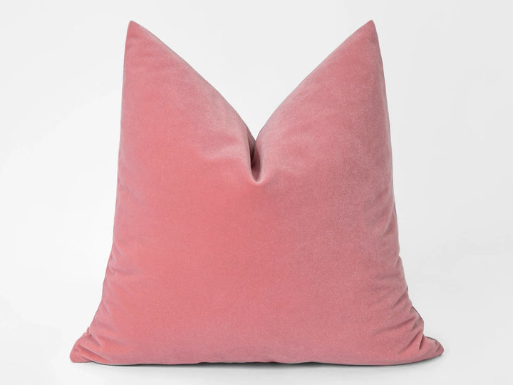 Pink Velvet Pillow Cover
