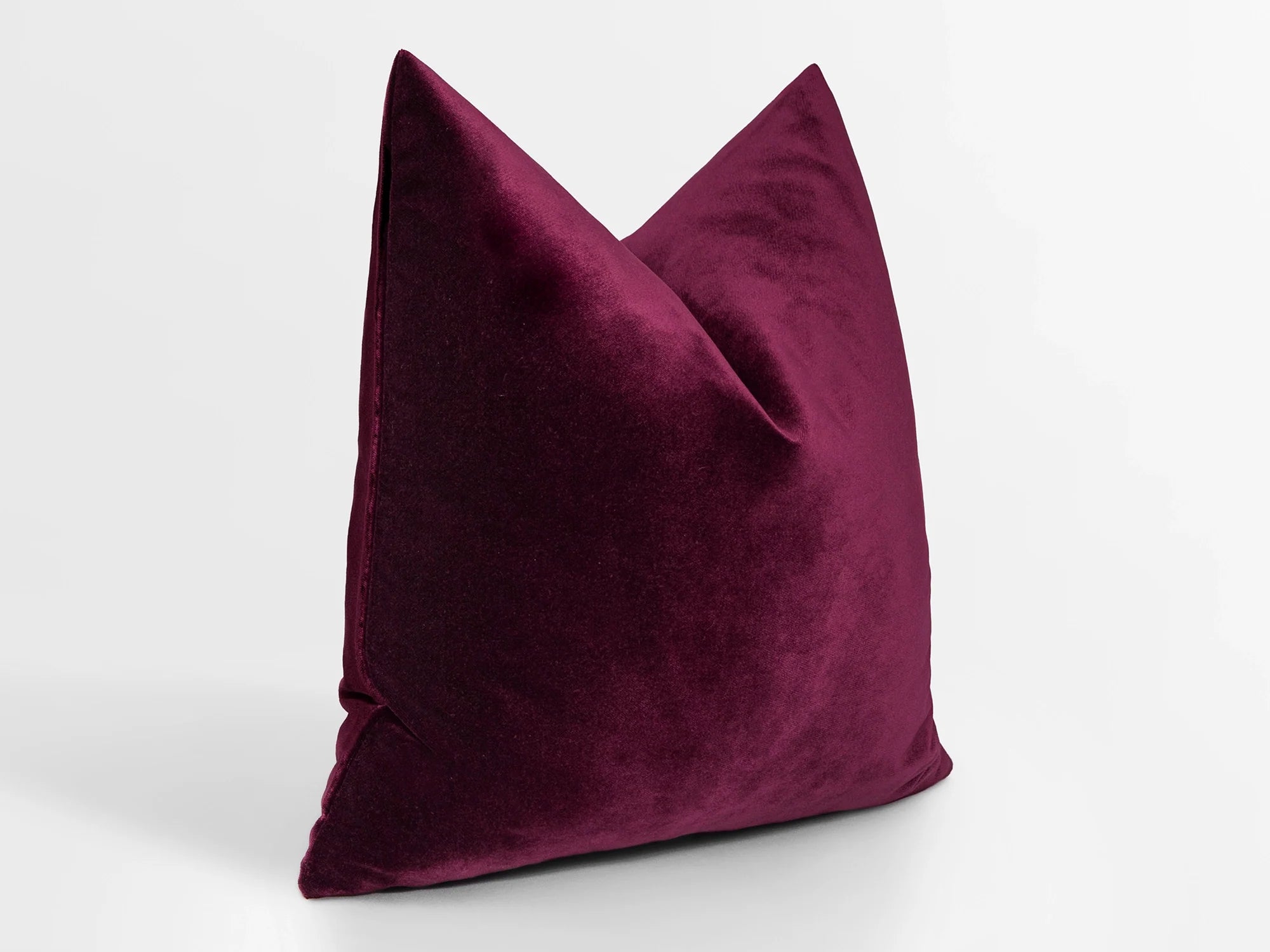 Plum Velvet Pillow Cover