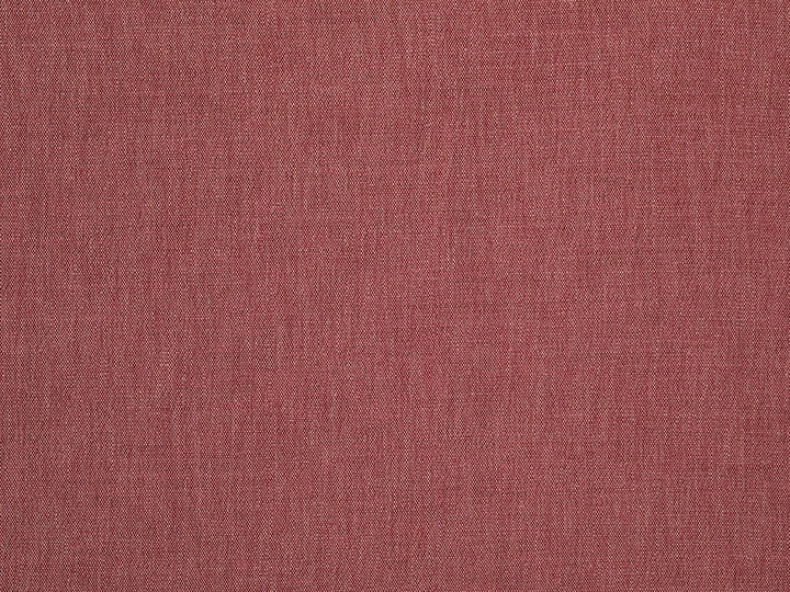 Red Linen Look Upholstery Fabric - Woven & Heavy