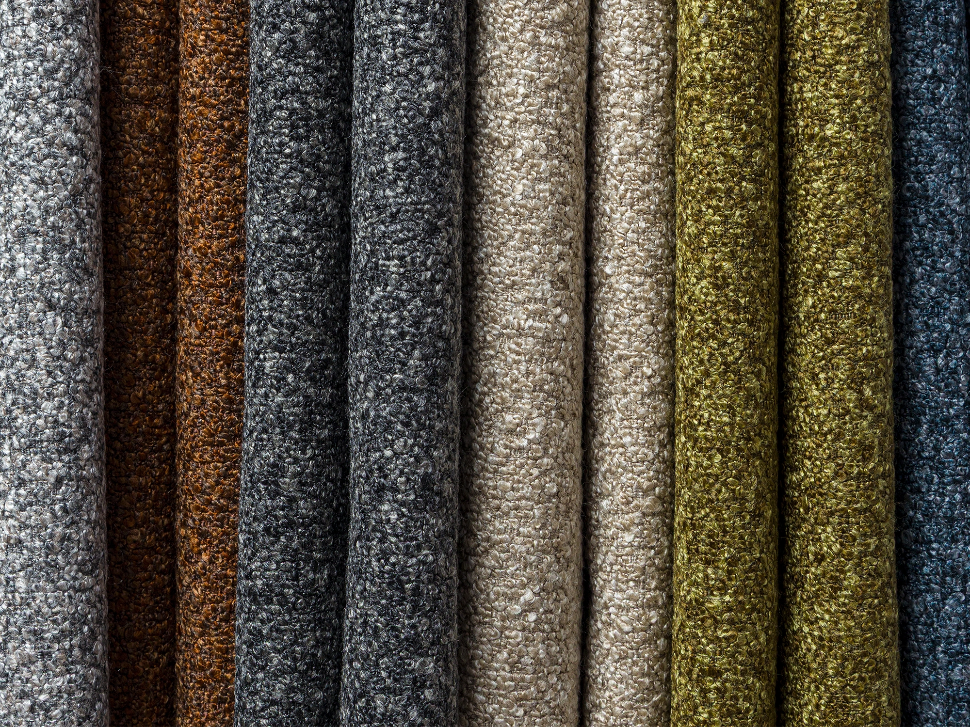 Boucle Upholstery Fabrics - 11 Color Options | Roam Boucle