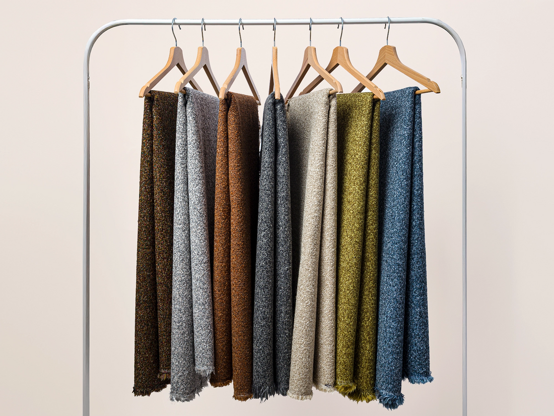 Bark Boucle Upholstery Fabric - Textured & Boho