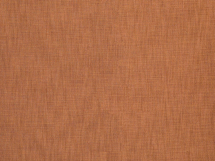 Rust Orange Linen Look Upholstery Fabric - Woven & Heavy