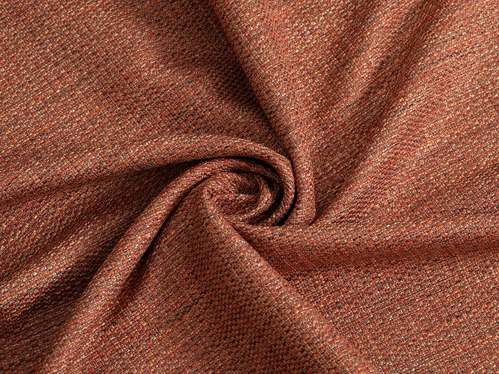 Salmon Woven Upholstery Fabric - Durable & Heavy