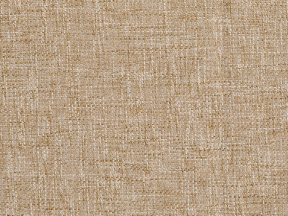Sand Beige Woven Upholstery Fabric - Linen Look