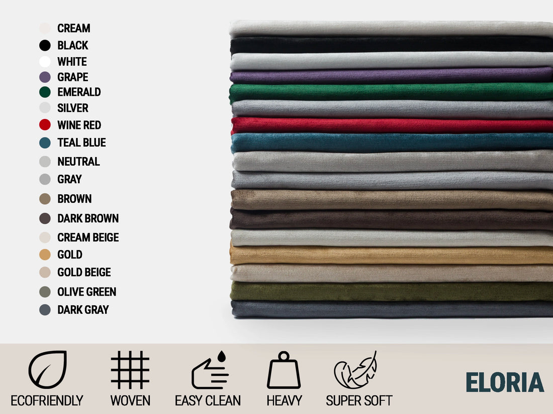 Emerald Silky Upholstery Fabric - Lustrous & Soft