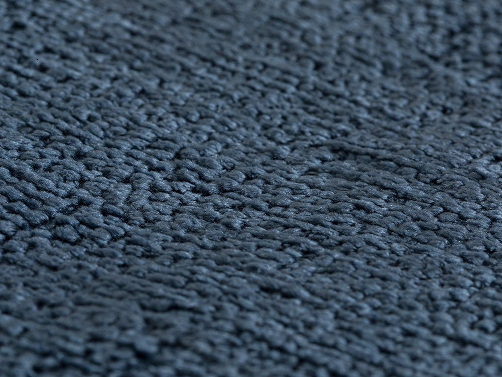 Sky Blue Chenille Upholstery Fabric - Textured & Silky