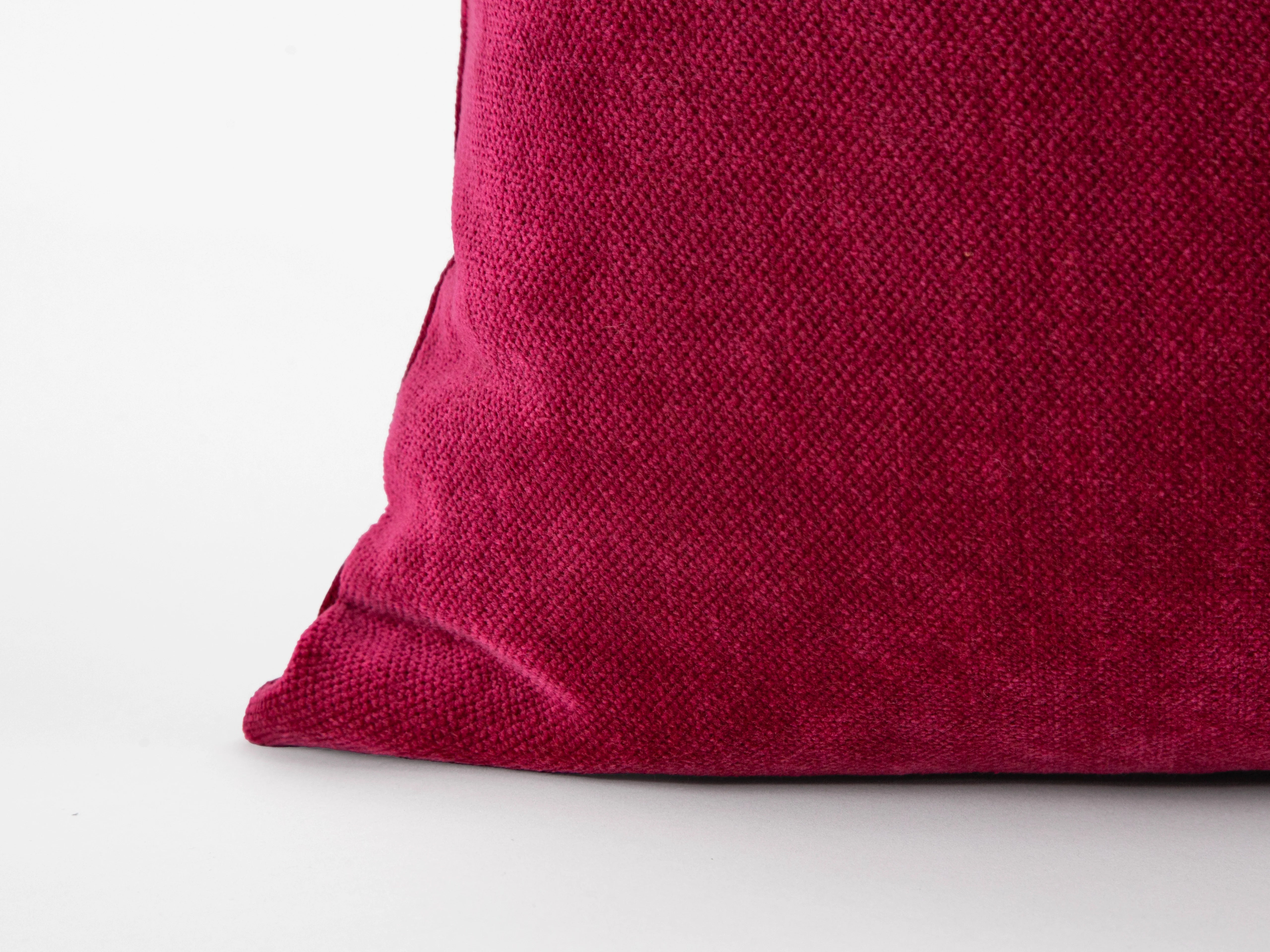 Fuchsia Throw Pillow Cover