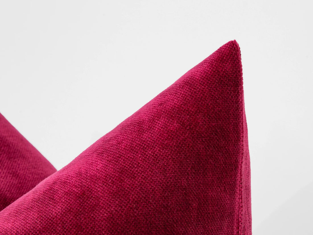 Fuchsia Throw Pillow Cover