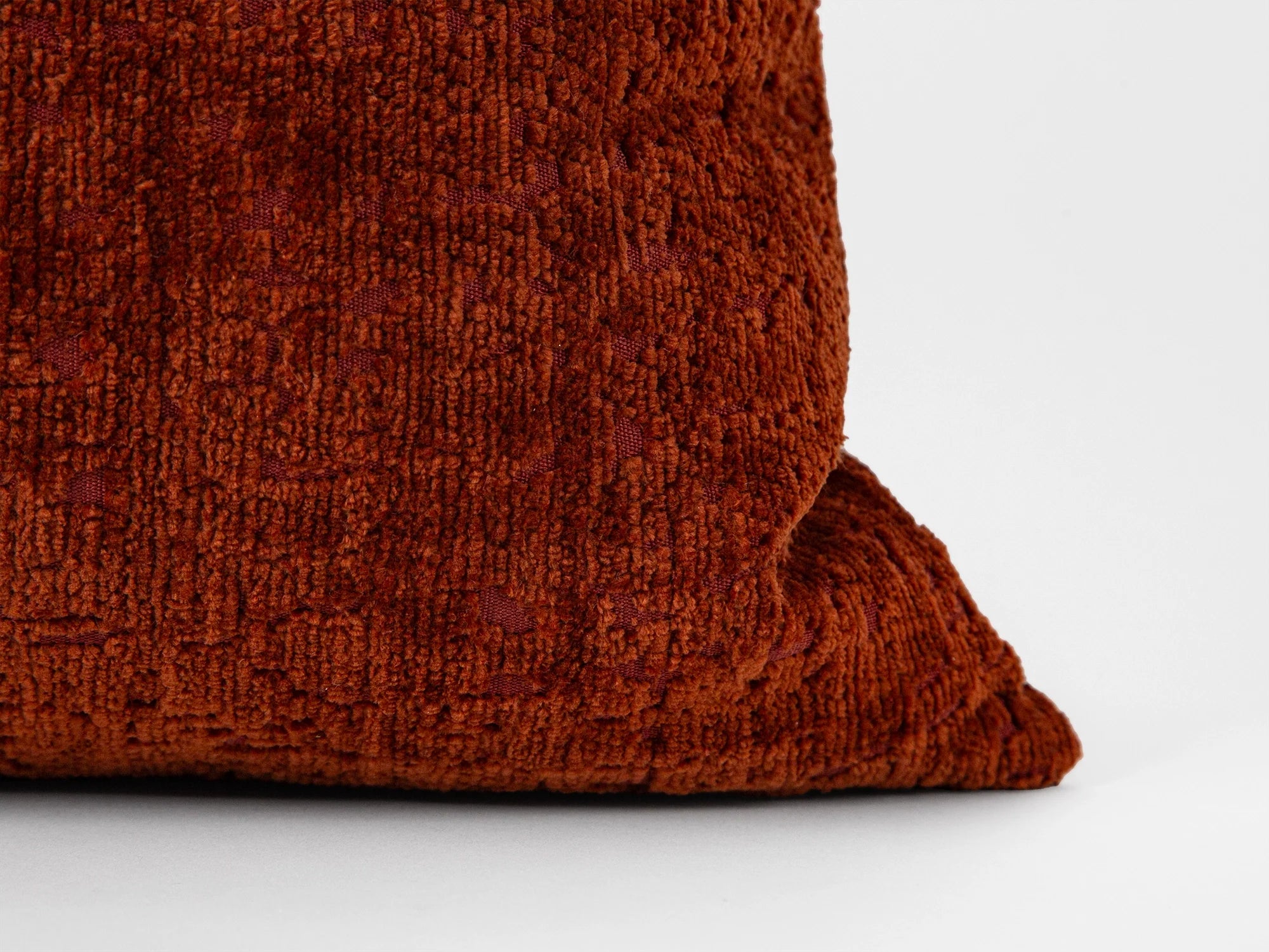 Terracotta Soft Textured Pillow Cover