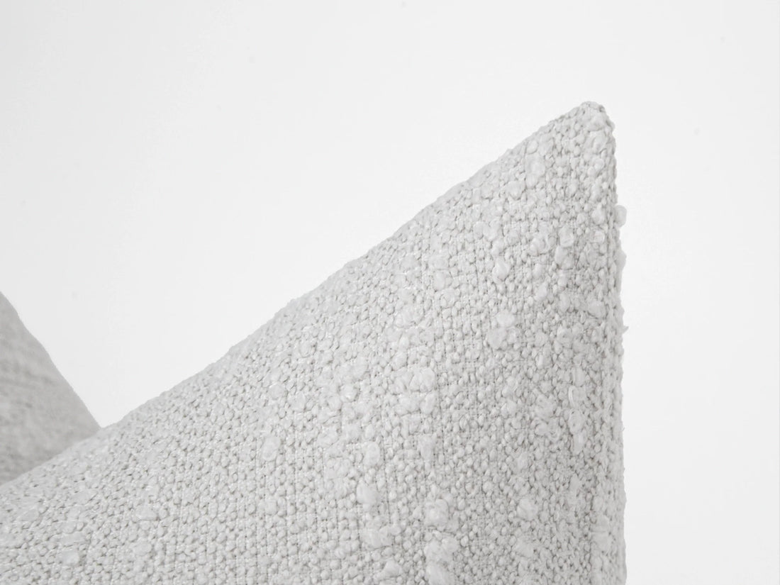 Boho Boucle Throw Pillow Cover