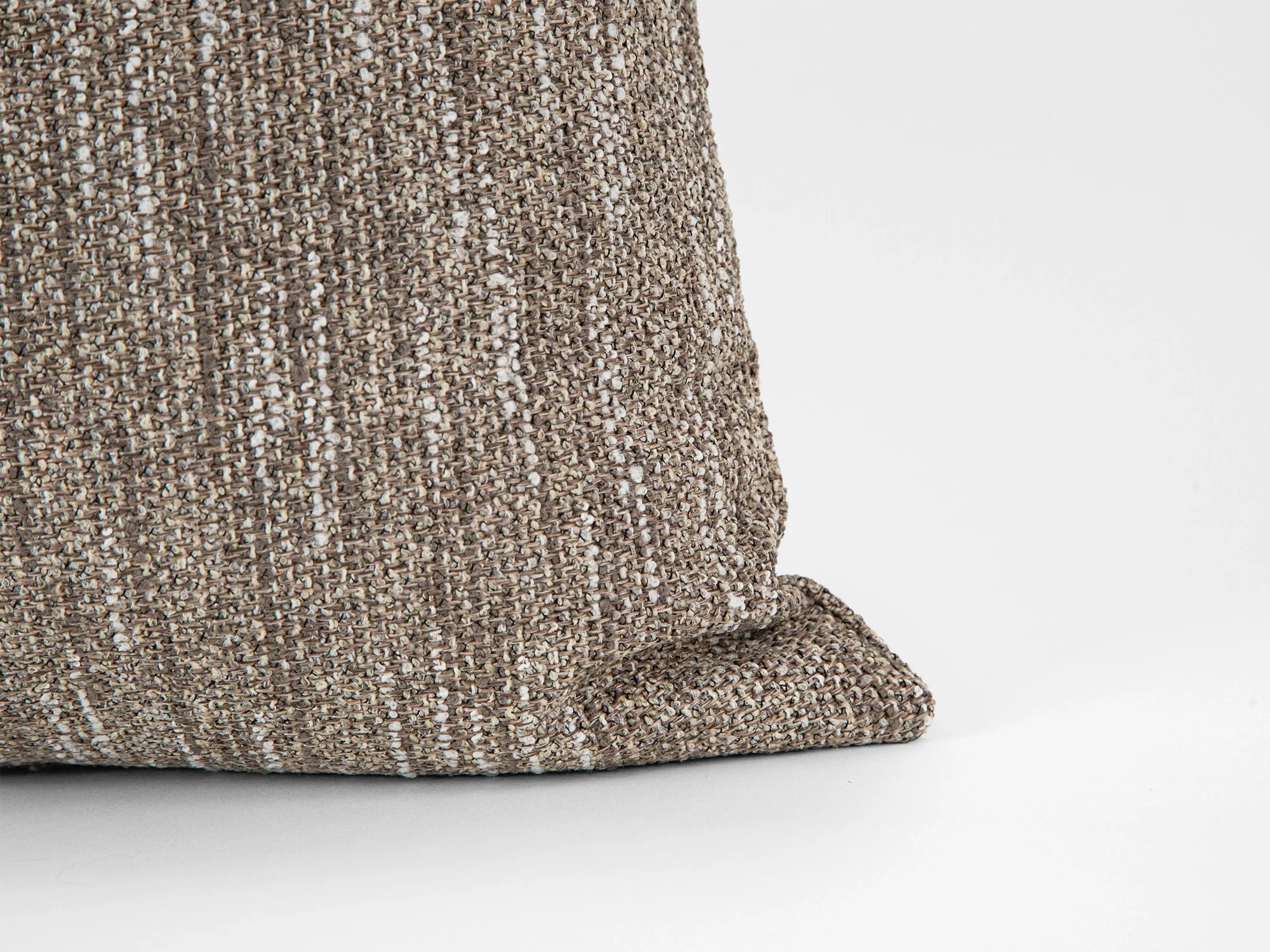 Taupe Beige Pillow Cover - Woven & Textured