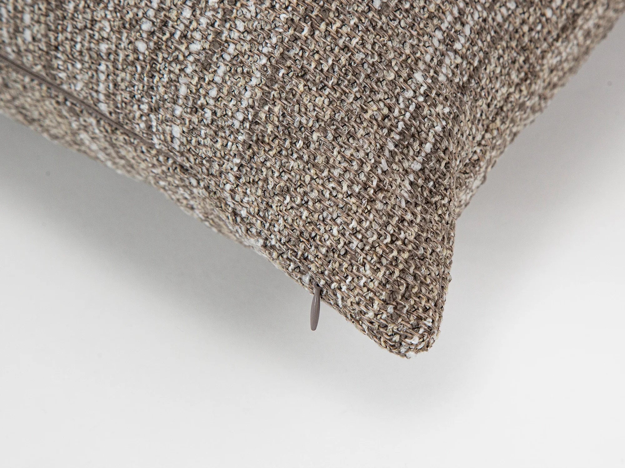 Taupe Beige Pillow Cover - Woven & Textured