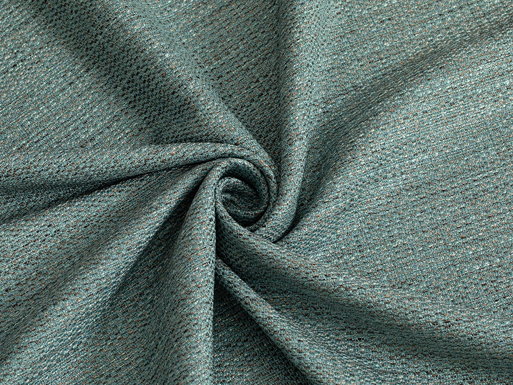 Teal Woven Upholstery Fabric - Durable & Heavy