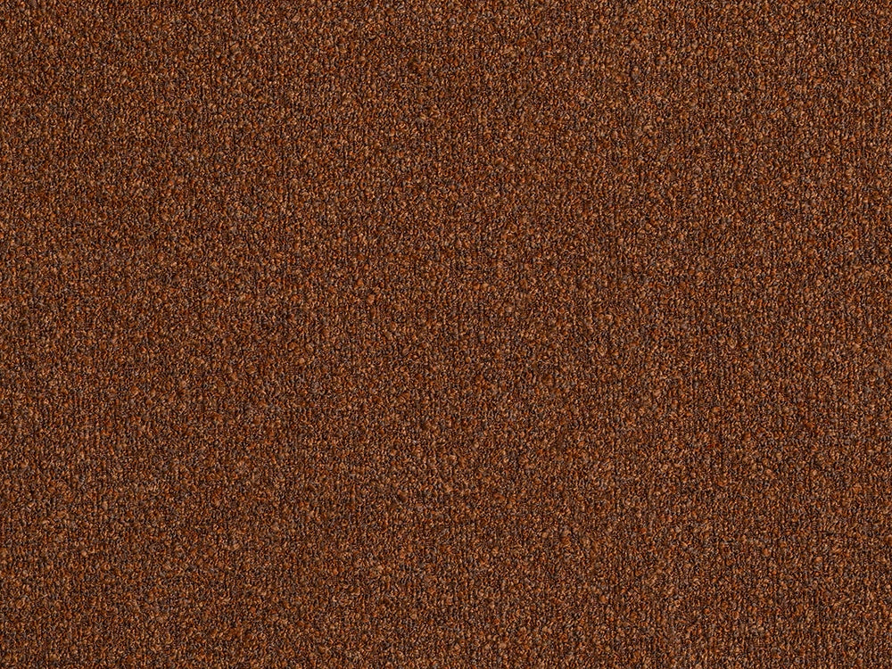 Terracotta Boucle Upholstery Fabric - Warm & Textured