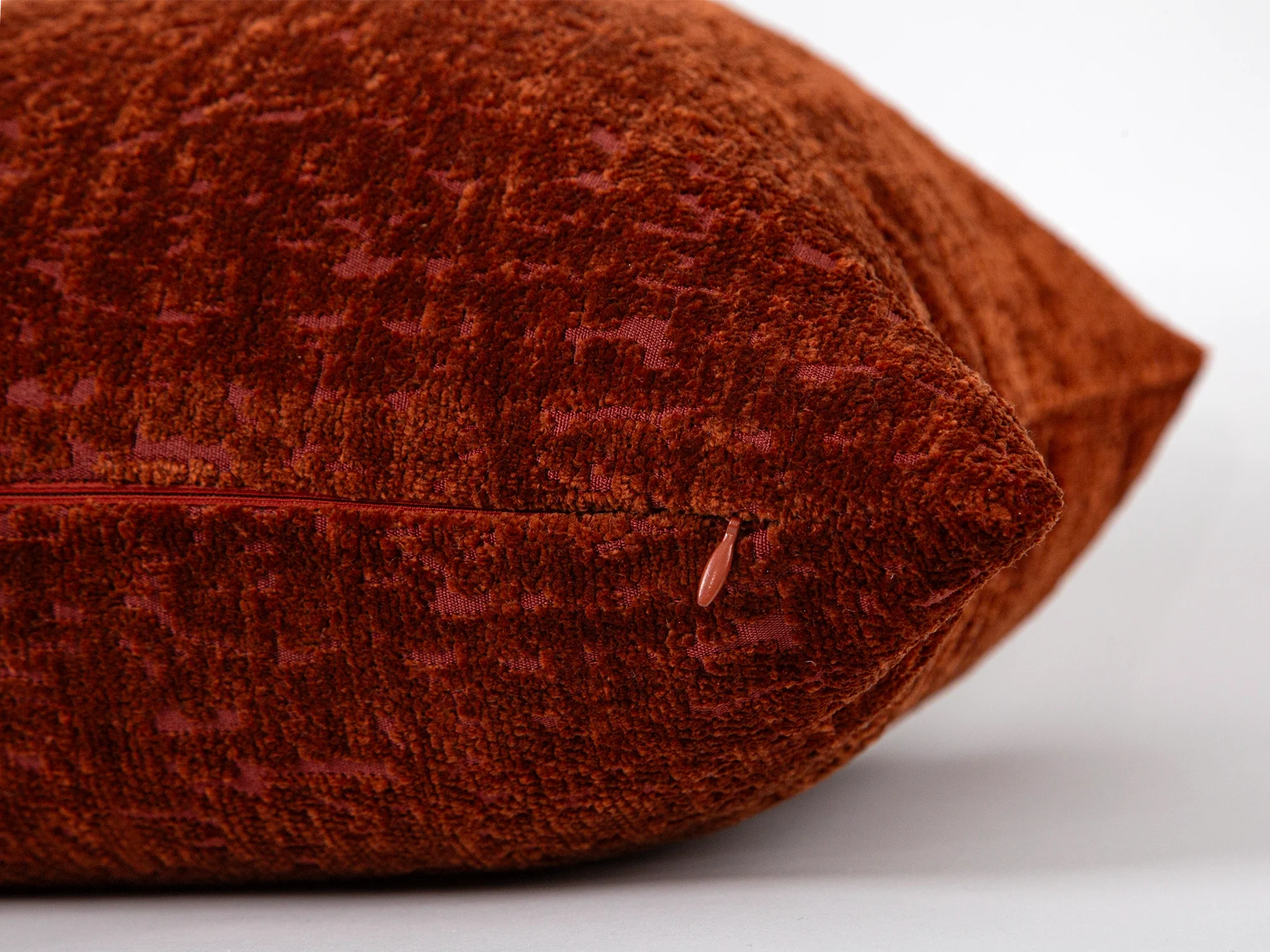 Terracotta Soft Textured Pillow Cover