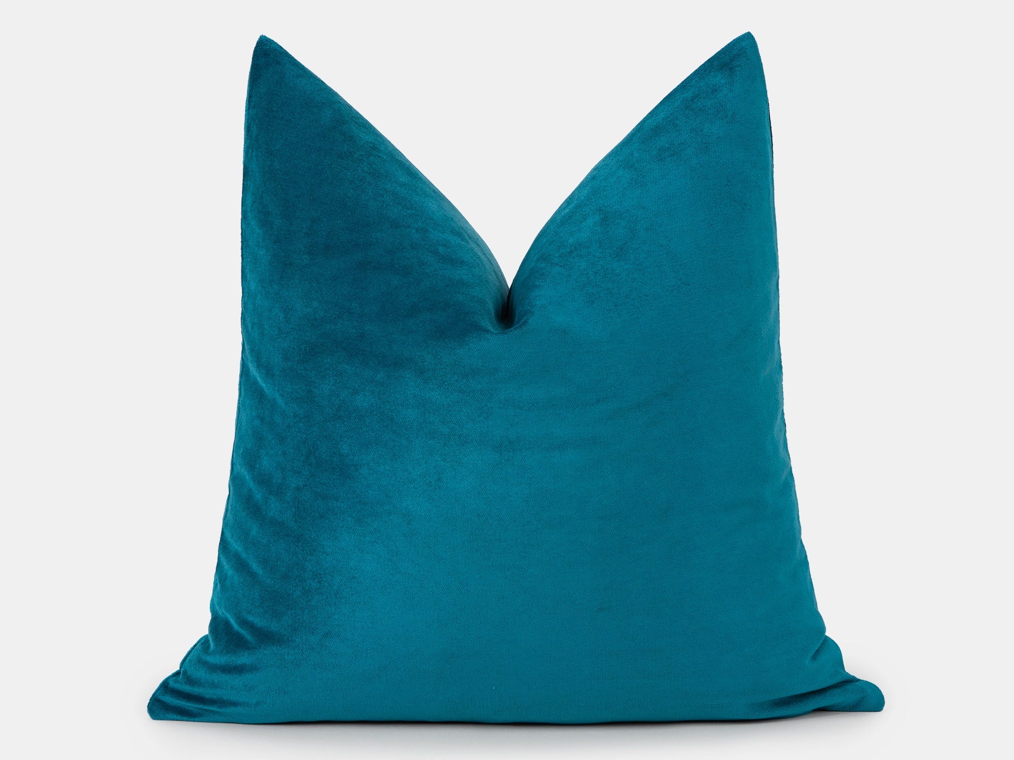 Turquoise Velvet Pillow Cover