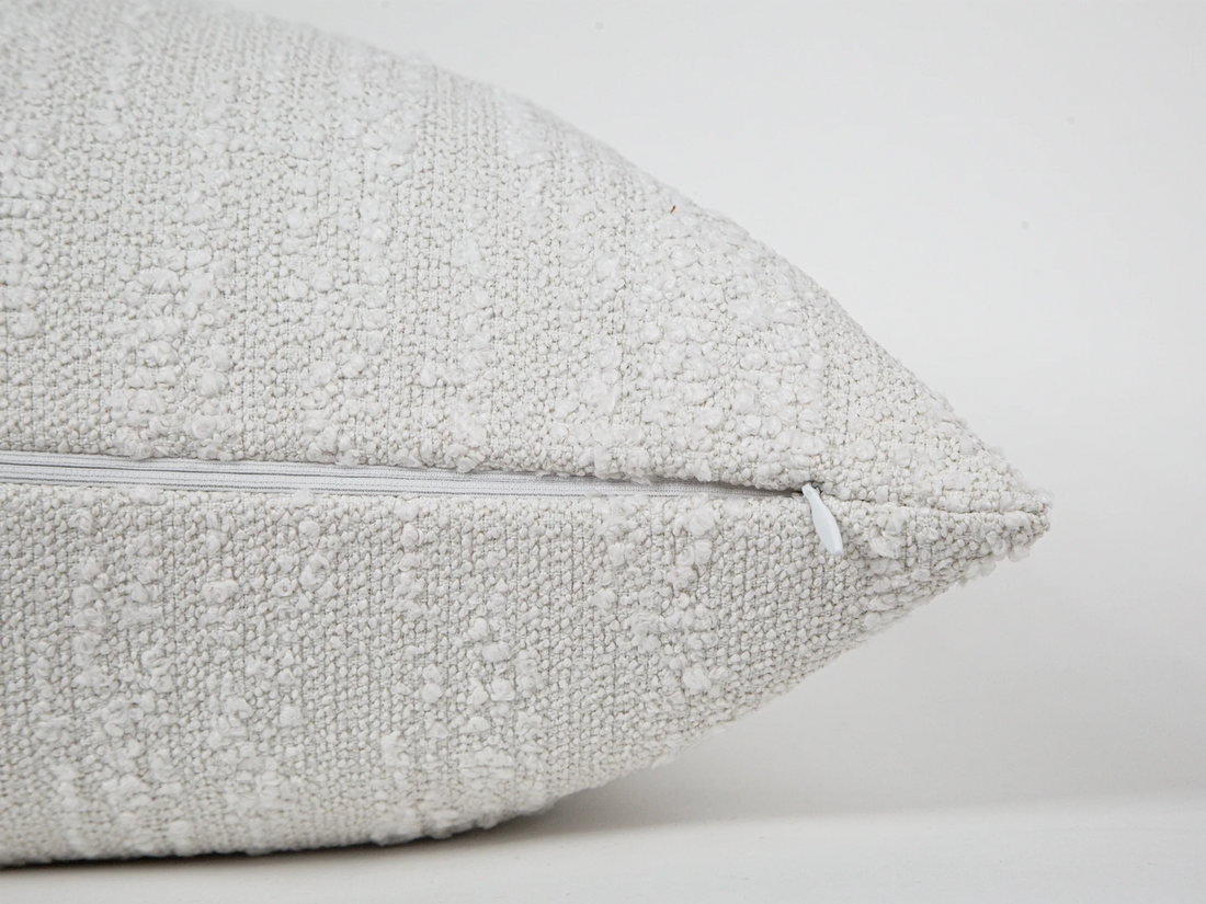 Boho Boucle Throw Pillow Cover