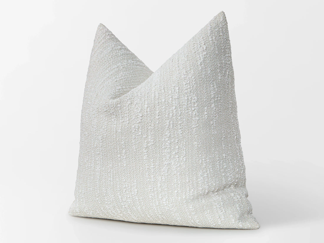 Boho Boucle Throw Pillow Cover