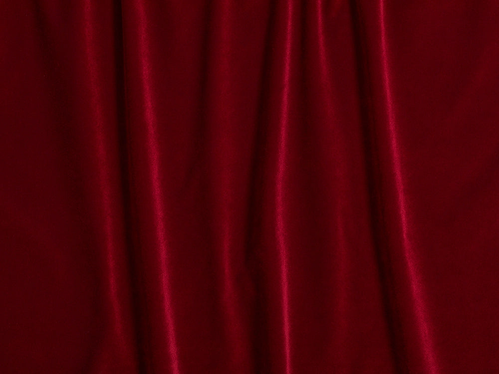 Wine Red Velvet Upholstery Fabric - Soft & Luxurious